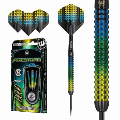 Winmau FIRESTORM Steeldart Set 22, 24 oder 26 Gr.